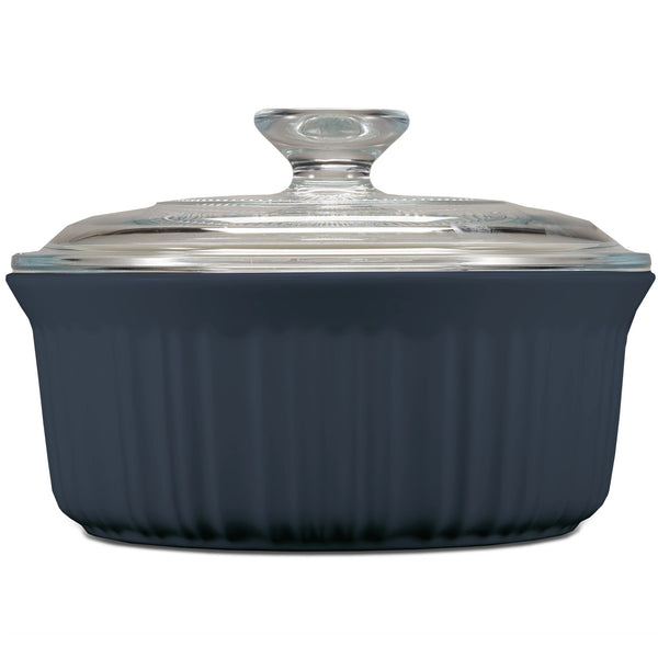 corningware CorningWare® French Colors 1.5-quart Round Baking Dish Navy