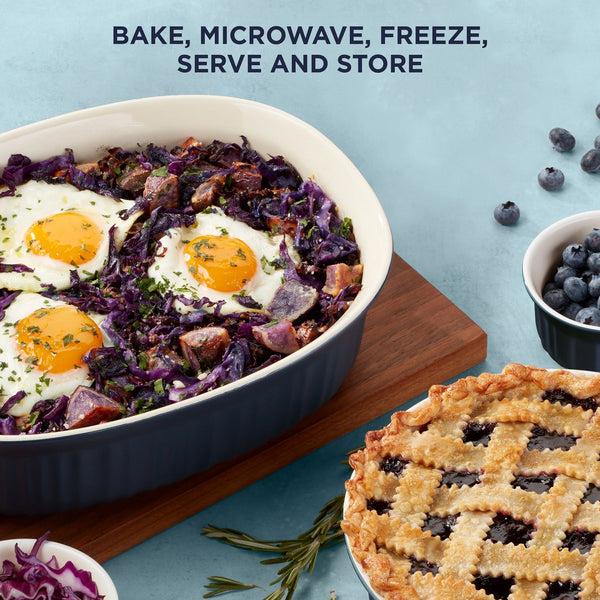 Corningware CorningWare® French Colors 10-piece Oval Bakeware Set Navy