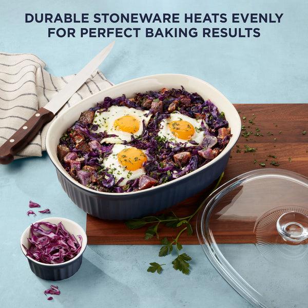 Corningware CorningWare® French Colors 10-piece Oval Bakeware Set Navy