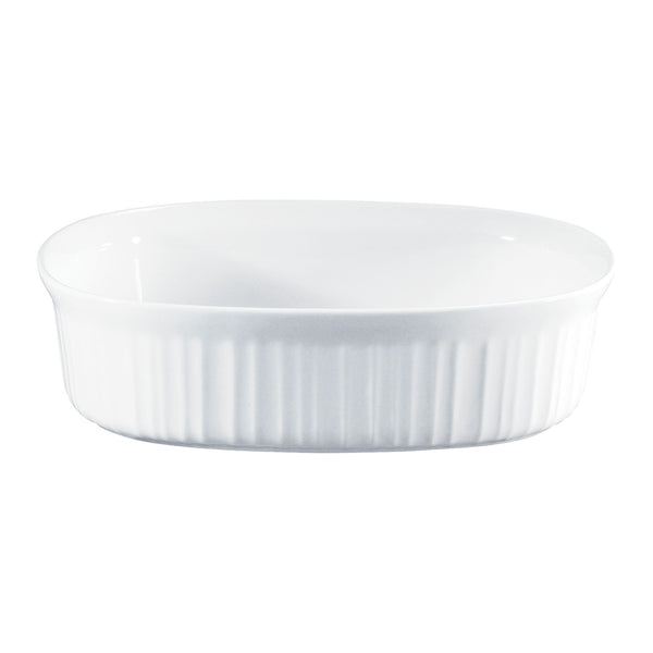 corningware CorningWare® French White® 2.5-quart Oval Casserole Dish