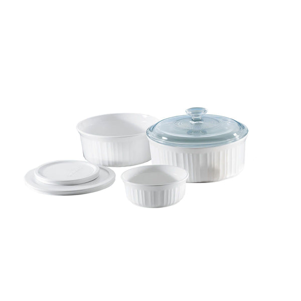 corningware CorningWare® French White® 6-piece Bakeware Set