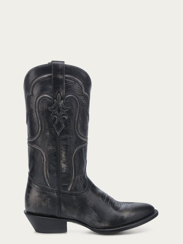Corral Boots A4691 - MEN'S EMBROIDERY BLACK J TOE COWBOY BOOT