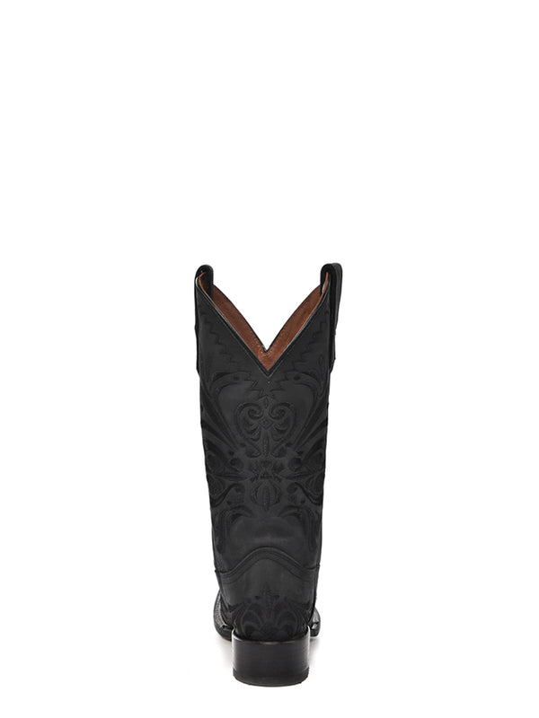 Corral Boots L5464 - WOMEN’S EMBROIDERY BLACK SQUARE TOE COWBOY BOOT