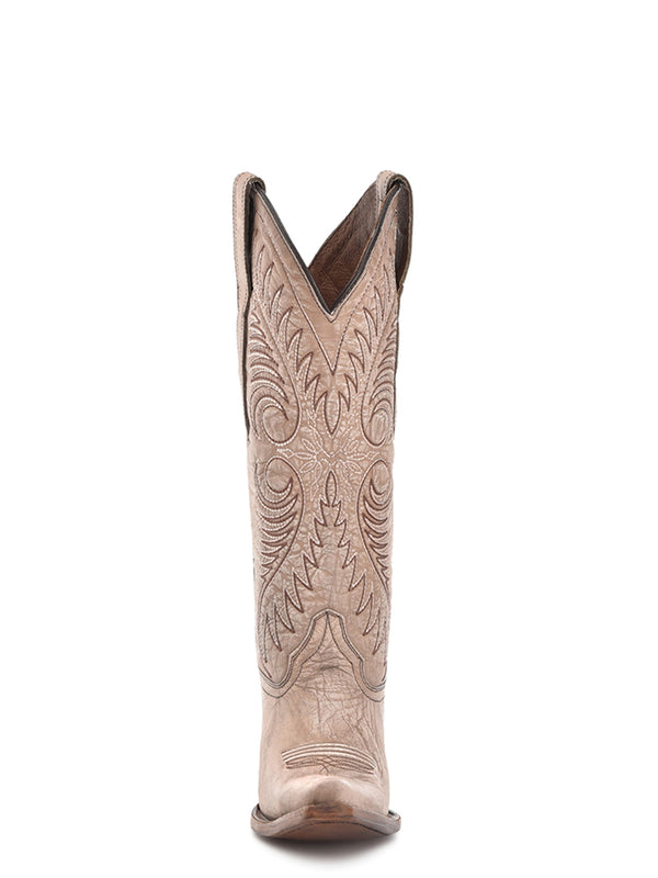 Corral Boots L6116 - WOMEN'S EMBROIDERY SAND SNIP TOE COWBOY BOOT