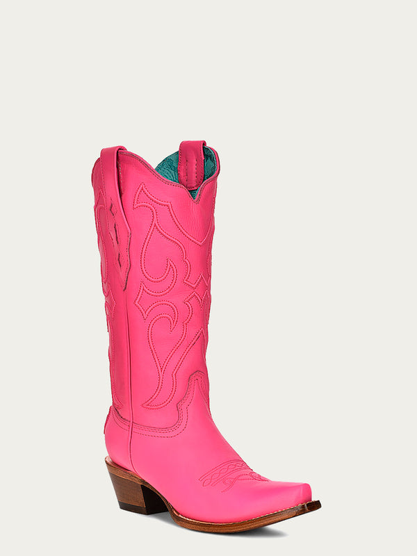 corral boots Z5138 - WOMEN'S EMBROIDERY FUCHSIA SNIP TOE COWBOY BOOT corral boots Z5138 - WOMEN'S EMBROIDERY FUCHSIA SNIP TOE COWBOY BOOT