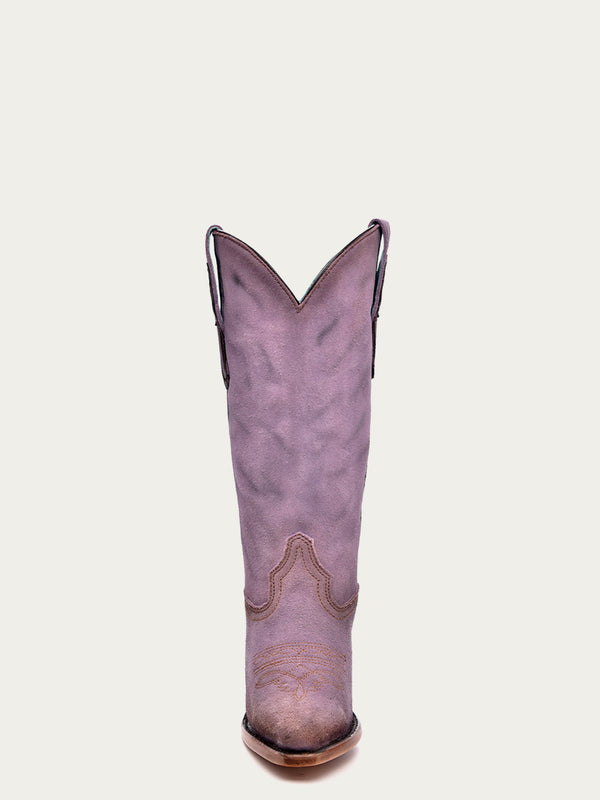 Corral Boots Z5204 - WOMEN'S LILAC LAMB POINTED TOE COWBOY BOOT