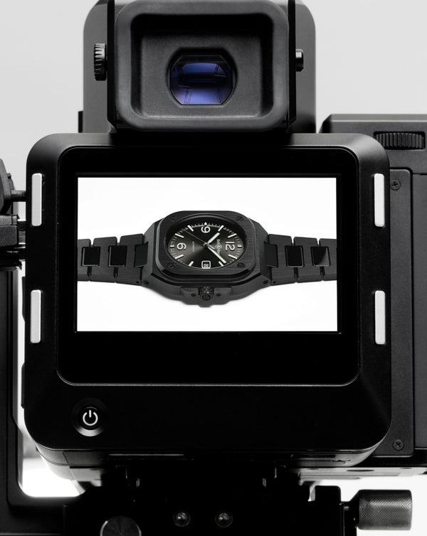 cortina Bell & Ross BR 05 BLACK CERAMIC 41mm Black Ceramic Case Black Dial Ceramic Bracelet