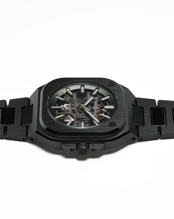 Cortina Bell & Ross BR 05 SKELETON BLACK CERAMIC 41mm Black Ceramic Case Skeletonised Dial Ceramic Bracelet