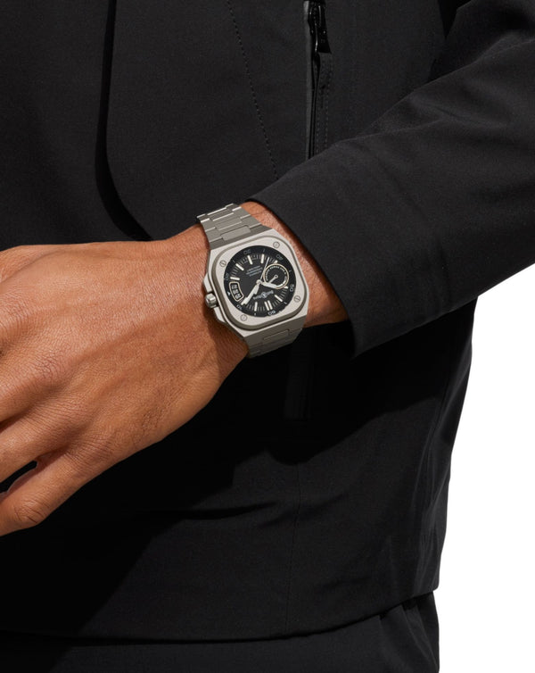 Cortina Bell & Ross BR-X5 BLACK TITANIUM 41mm Microblasted Titanium Case Black Dial Titanium Bracelet