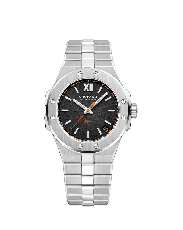 cortina Chopard Alpine Eagle 41mm Black Dial Titanium