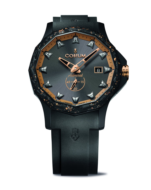 cortina Corum Admiral 42 Auto Black/Gold - Limited Edition Online Exclusive