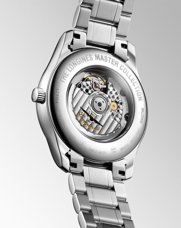 Cortina Longines Master Collection Auto 42mm Silver Dial Stainless Steel