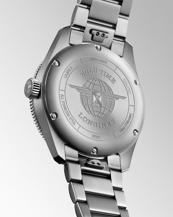 Cortina Longines Spirit Auto 42mm Anthracite Dial Stainless Steel