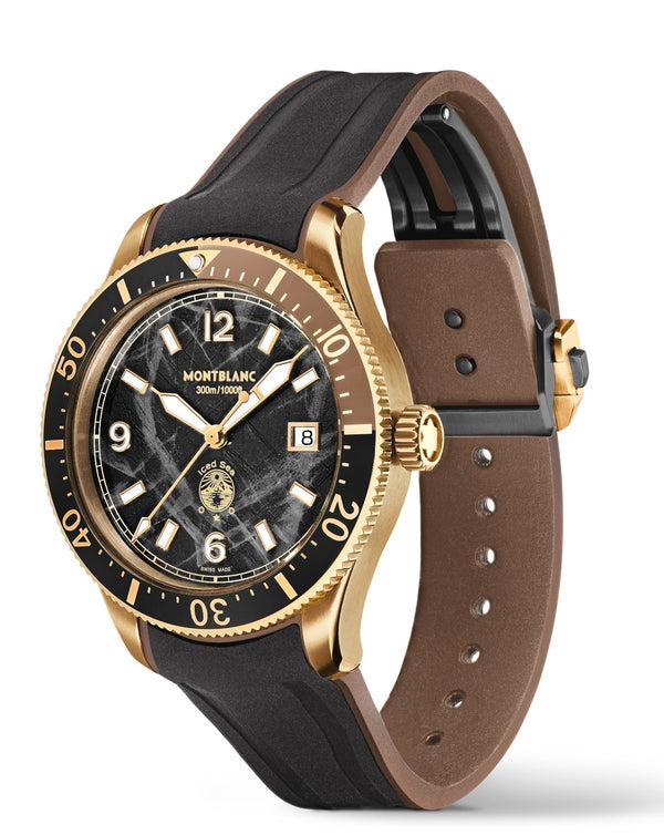Cortina Montblanc Iced Sea Automatic Date 41mm Black Dial