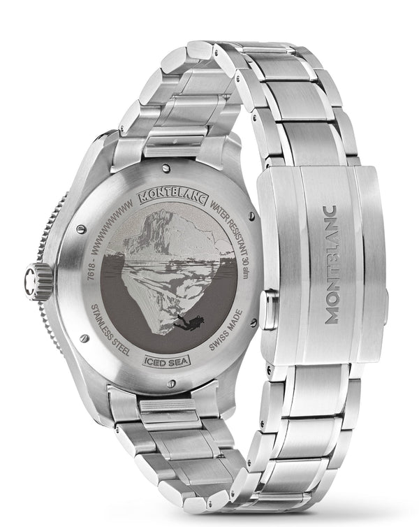 Cortina Montblanc Iced Sea Automatic Date 41mm Burgundy-tone Dial