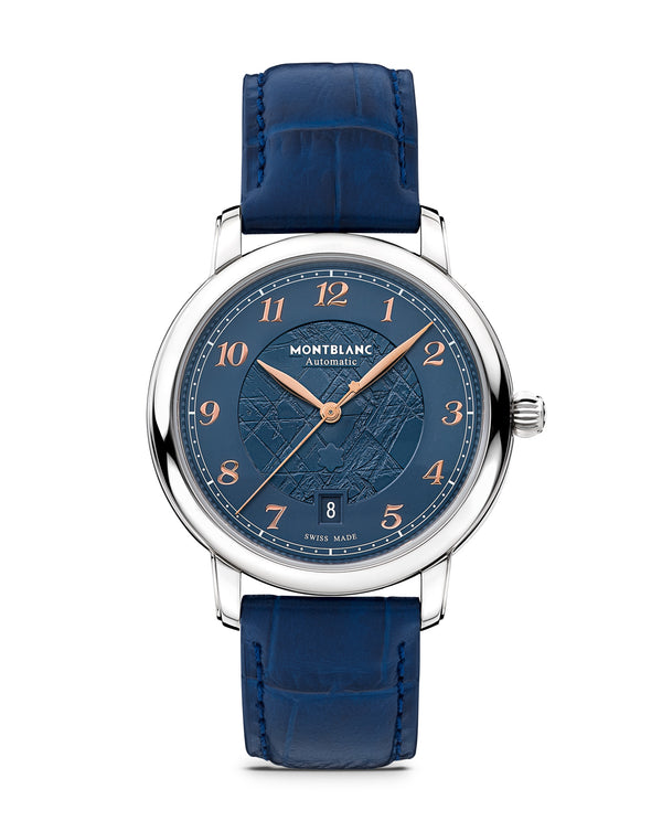 cortina Montblanc Star Legacy Auto Date 39mm Ltd. Ed. - 1786 pcs cortina Montblanc Star Legacy Auto Date 39mm Ltd. Ed. - 1786 pcs