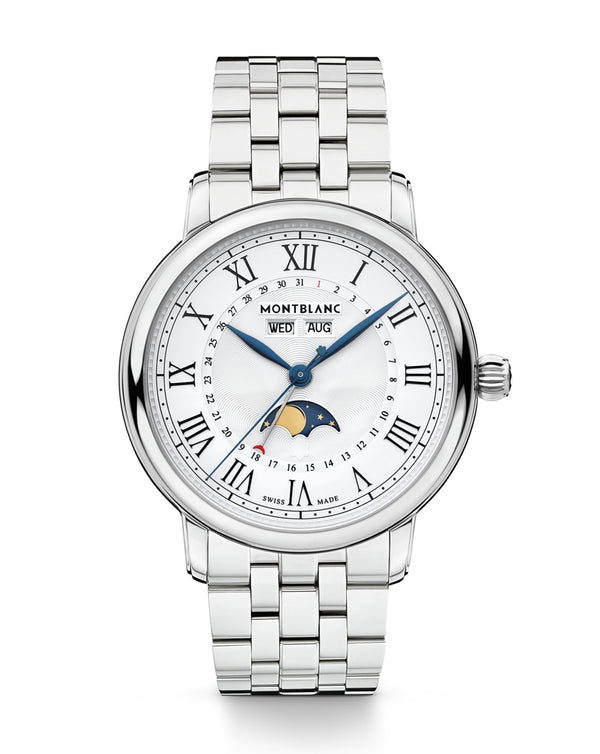 cortina Montblanc Star Legacy Full Calendar 42mm Steel Bracelet cortina Montblanc Star Legacy Full Calendar 42mm Steel Bracelet