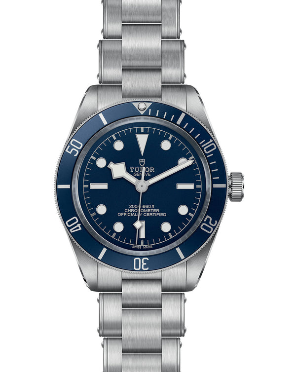 Cortina TUDOR Black Bay 58 39mm Steel Case Blue Dial Steel Bracelet