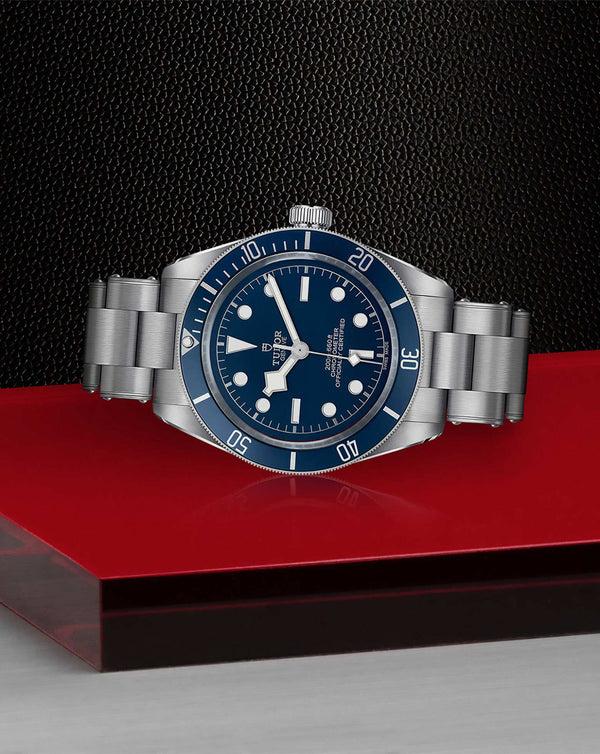 Cortina TUDOR Black Bay 58 39mm Steel Case Blue Dial Steel Bracelet