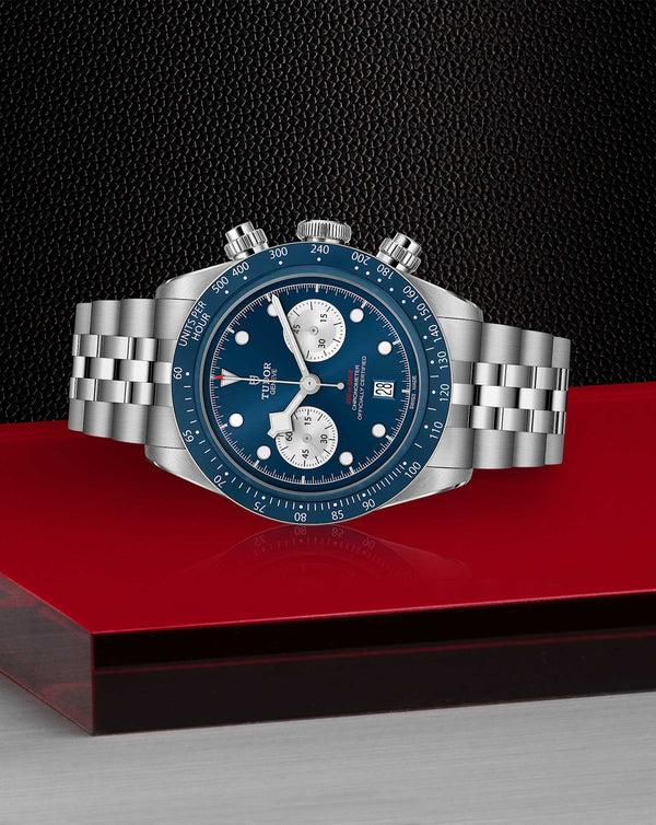 Cortina TUDOR Black Bay Chrono Blue Boutique Edition