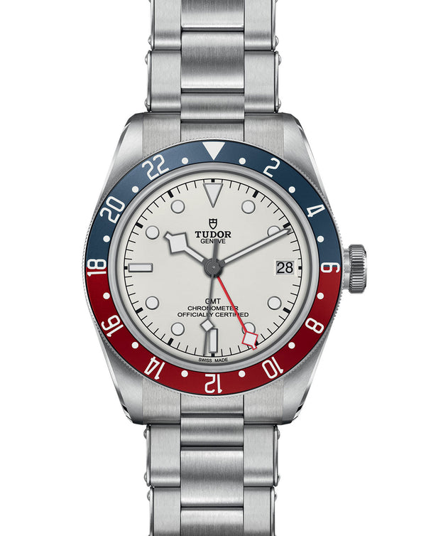 Cortina TUDOR Black Bay GMT 41mm Steel Case Rivet Steel Bracelet