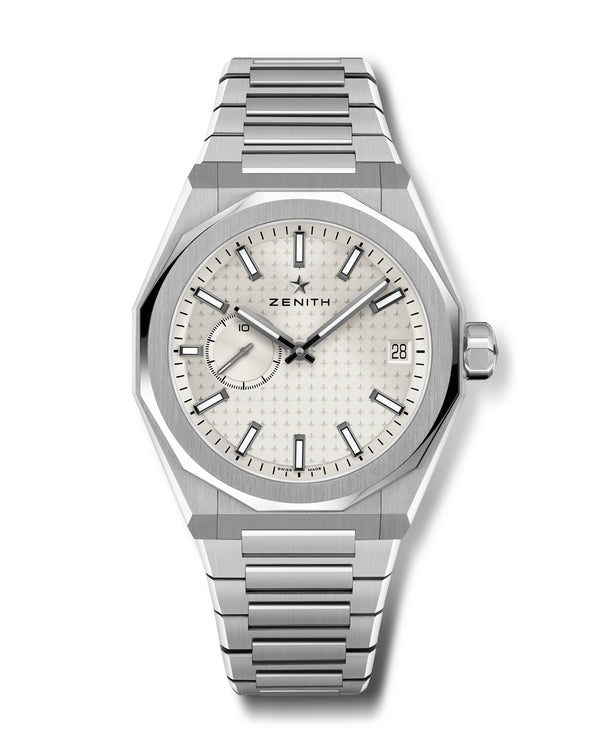 cortina ZENITH Defy Skyline 41mm White Dial Steel Bracelet cortina ZENITH Defy Skyline 41mm White Dial Steel Bracelet