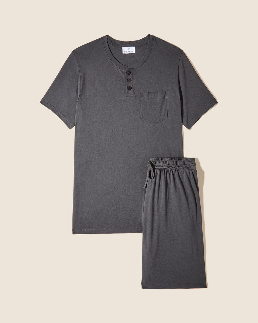 cosabella Bella Conjunto de camiseta de cuello redondo y pantalones cortos