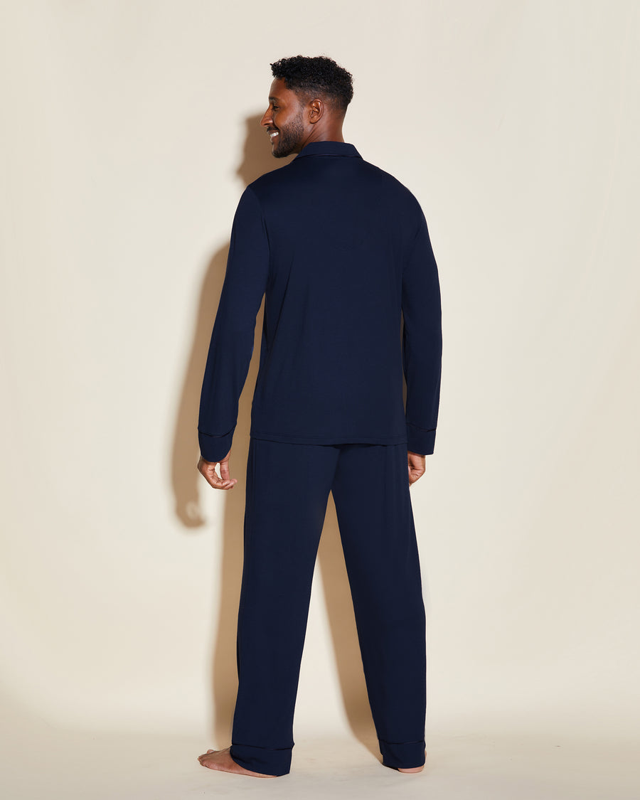 Cosabella Bella Men's Classic Long Sleeve Top & Pant Pajama Set
