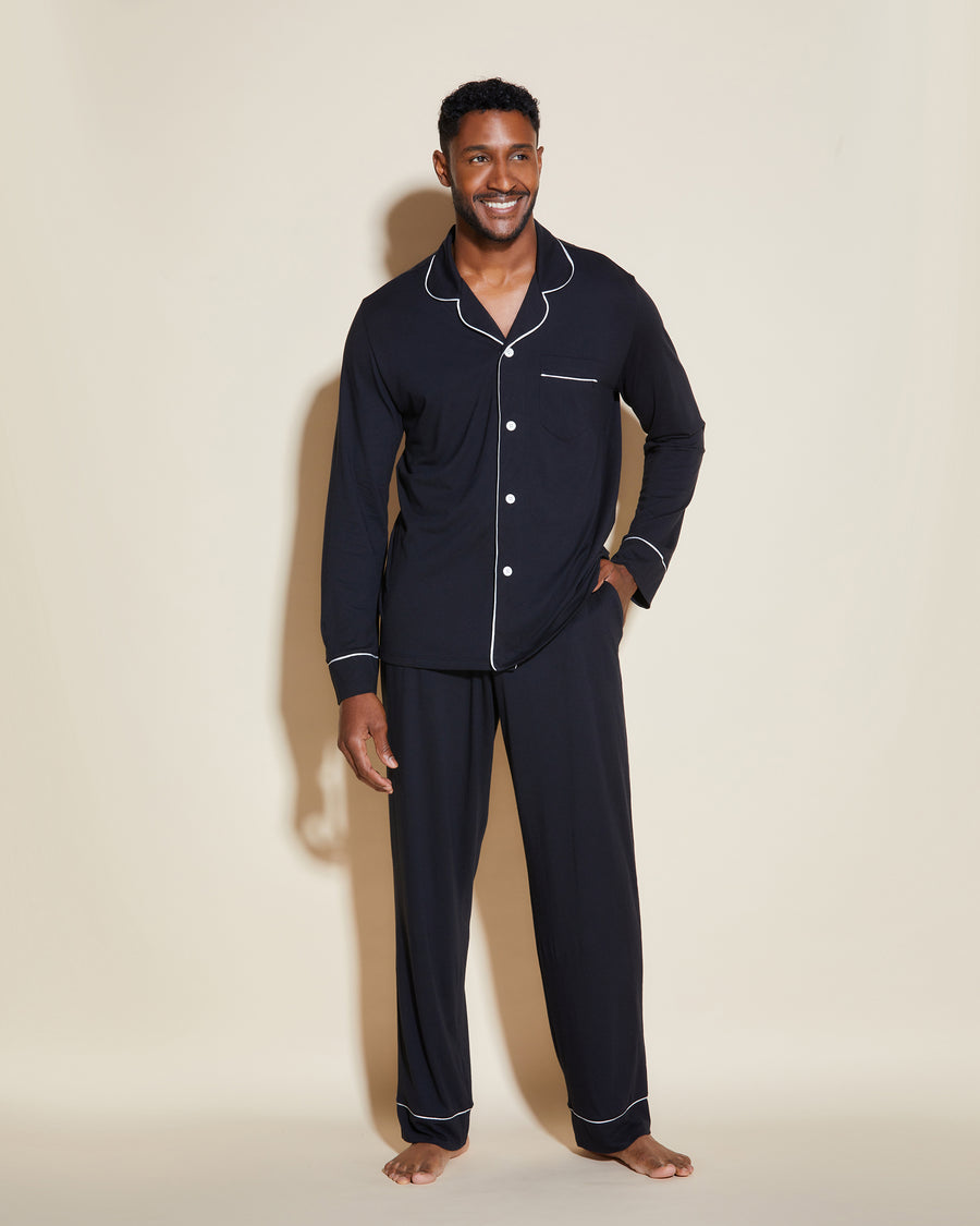Cosabella Bella Men's Classic Long Sleeve Top & Pant Pajama Set