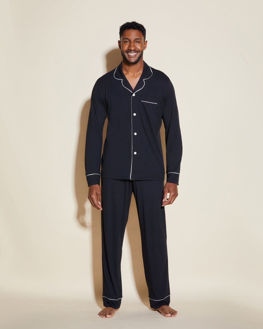 cosabella Bella Men's classic long sleeve top & pant pajama set