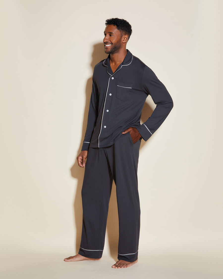 Cosabella Bella Men's Classic Long Sleeve Top & Pant Pajama Set