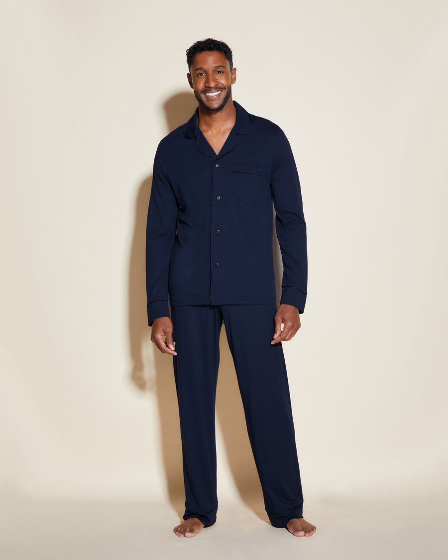cosabella Bella Men's classic long sleeve top & pant pajama set