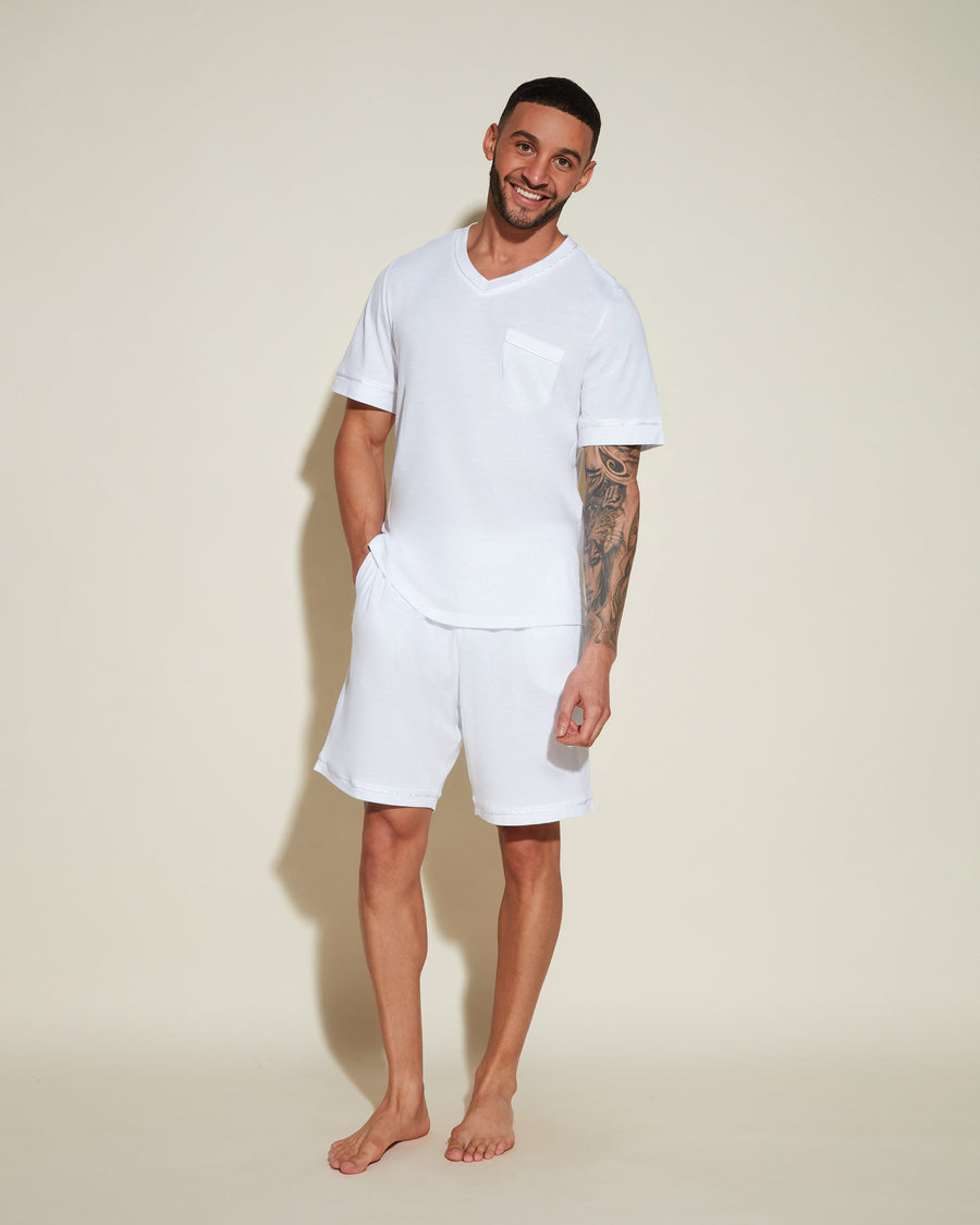 cosabella Bella Men's short sleeve top & shorts pajama set