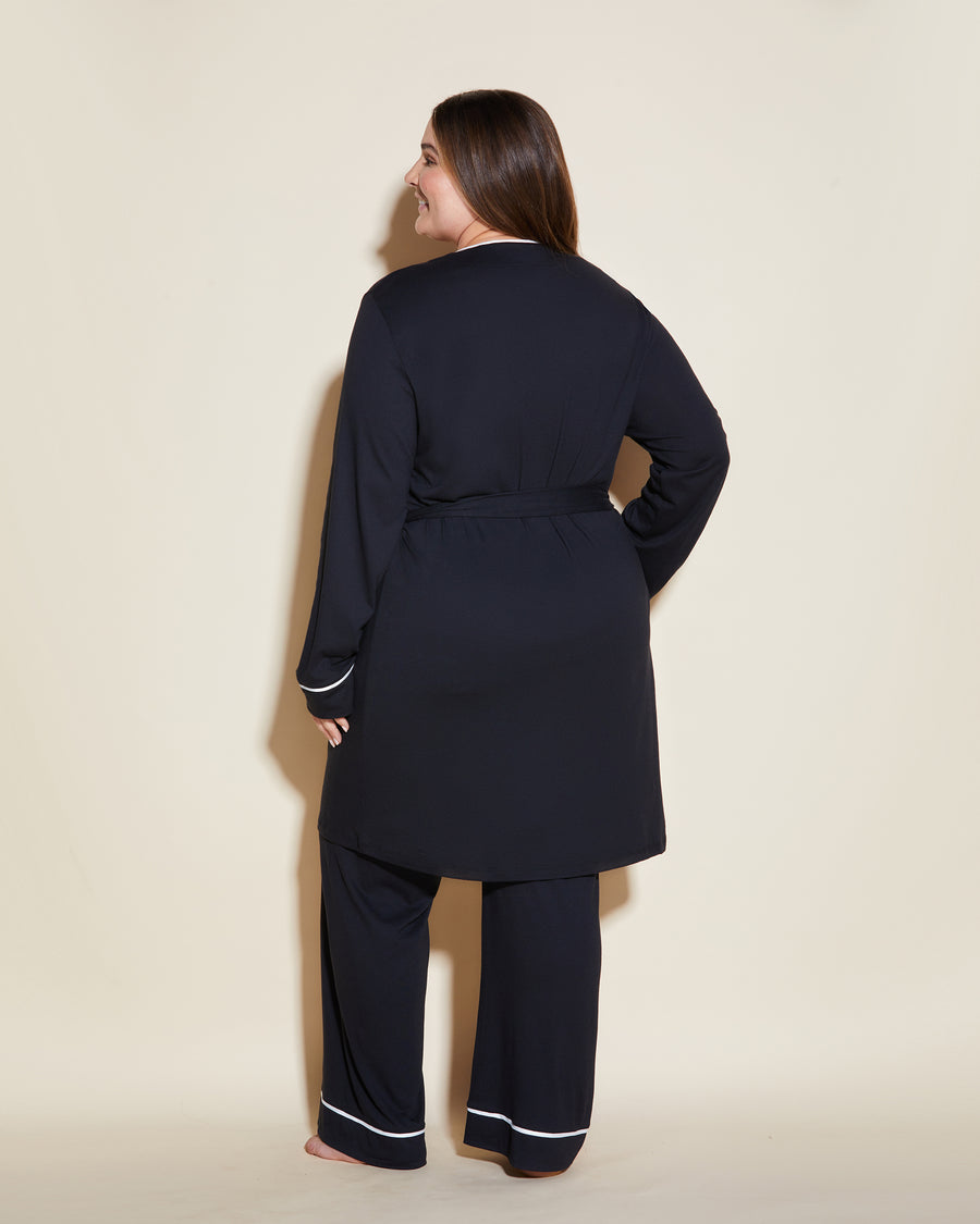 Cosabella Bella 3 Piece Pajama Set With Robe