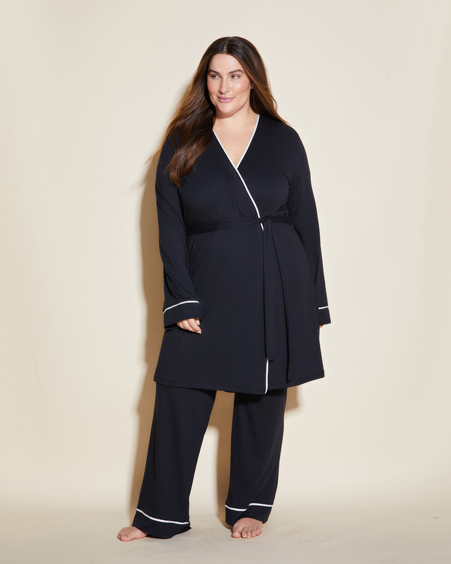 cosabella Bella 3 piece pajama set with robe