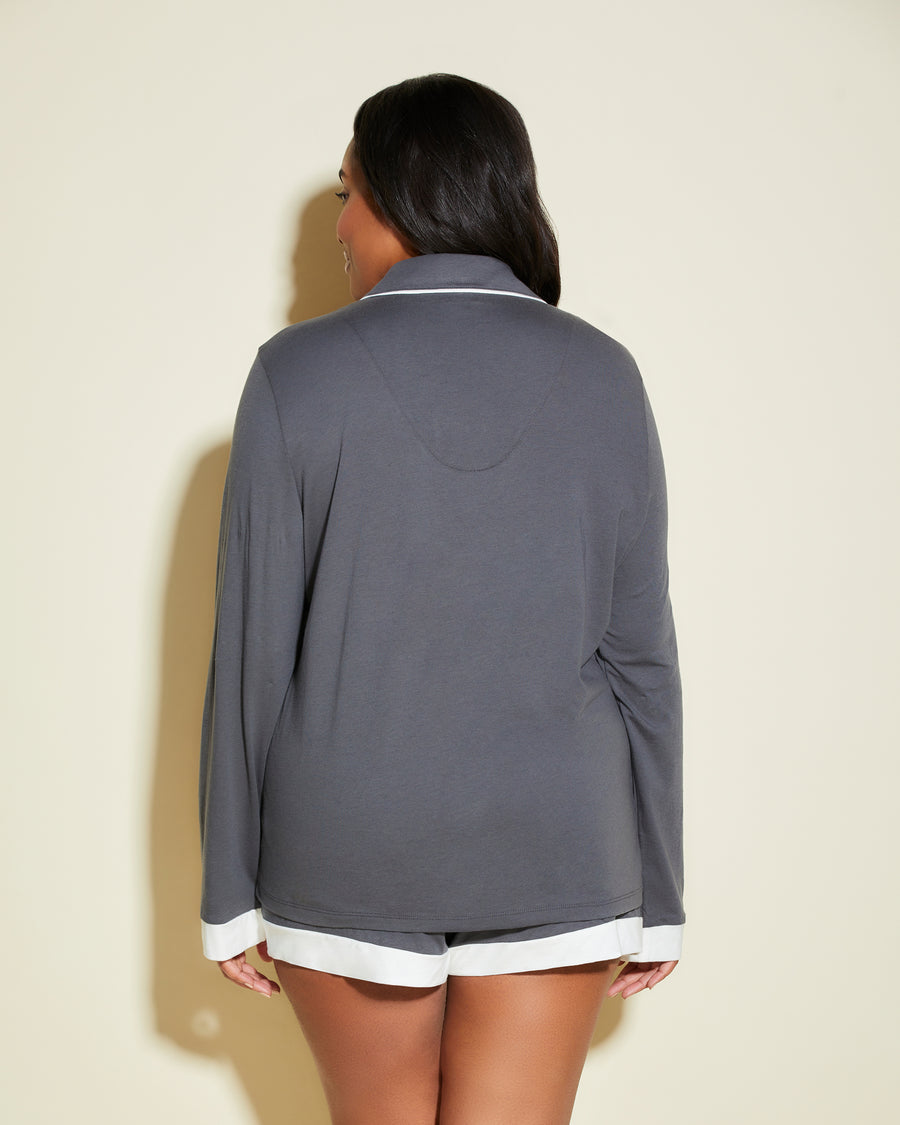 Cosabella Bella Long Sleeve Top & Boxer Pajama Set