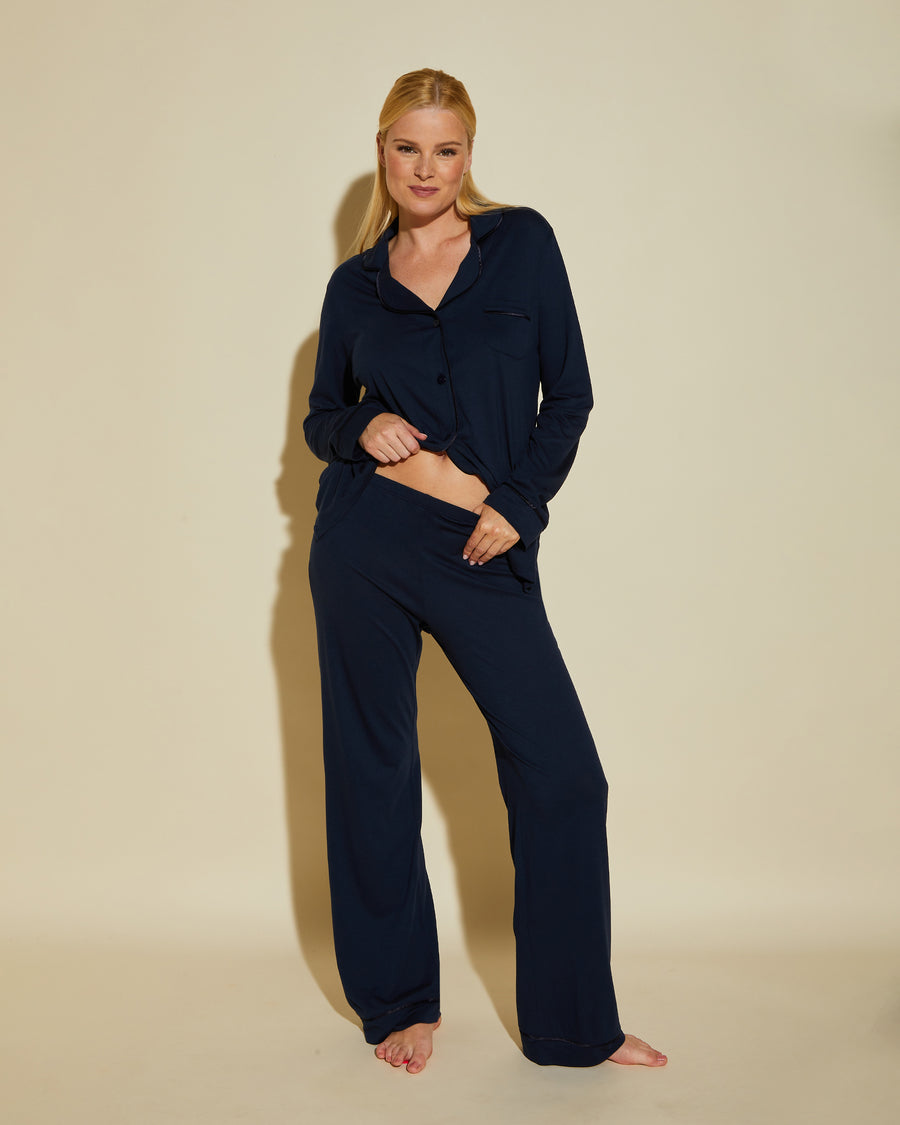 Cosabella Bella Long Sleeve Top & Pant Pajama Set