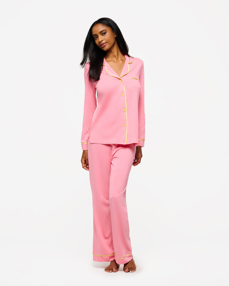 cosabella Bella Long sleeve top & pant pajama set