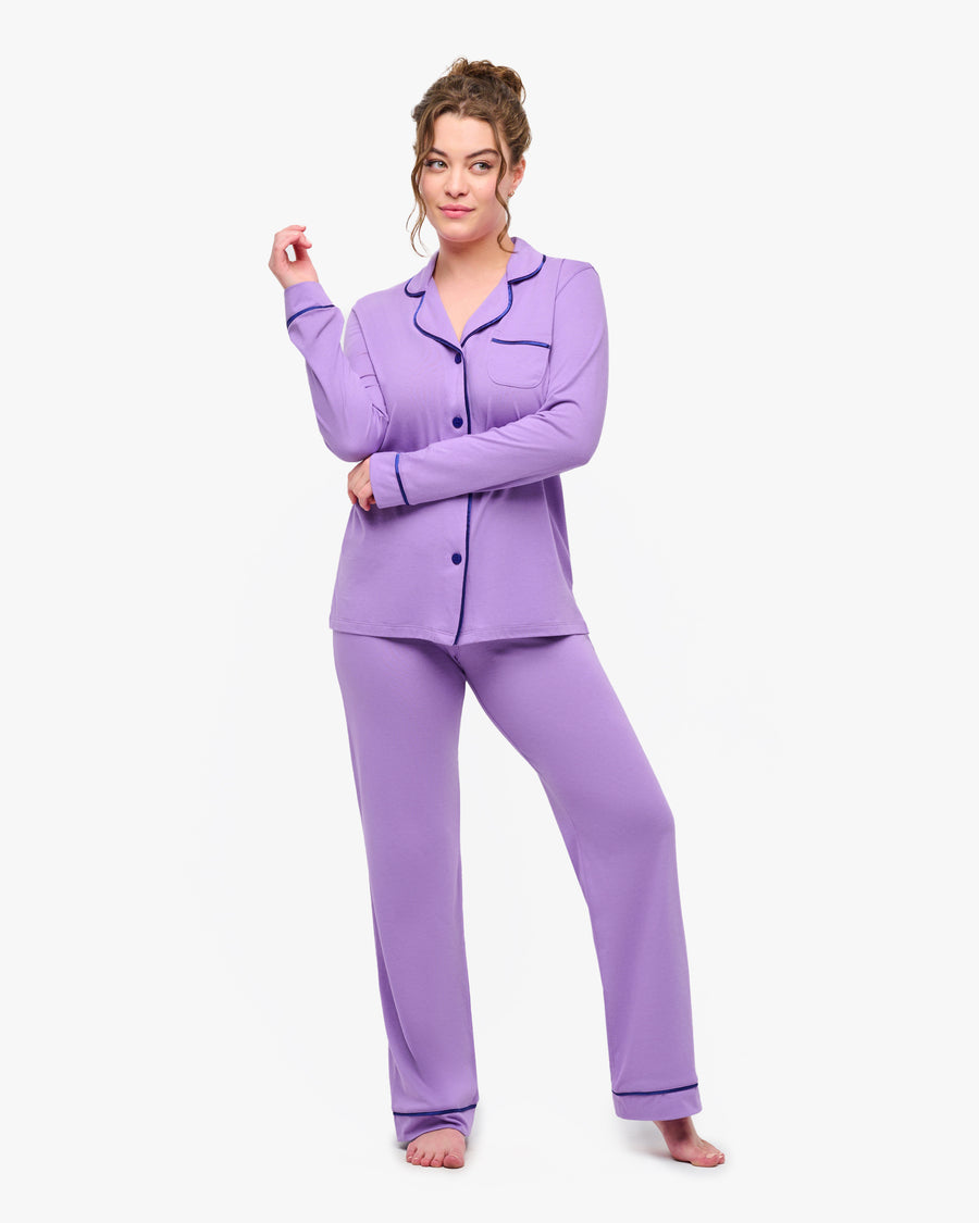 Cosabella Bella Long Sleeve Top & Pant Pajama Set