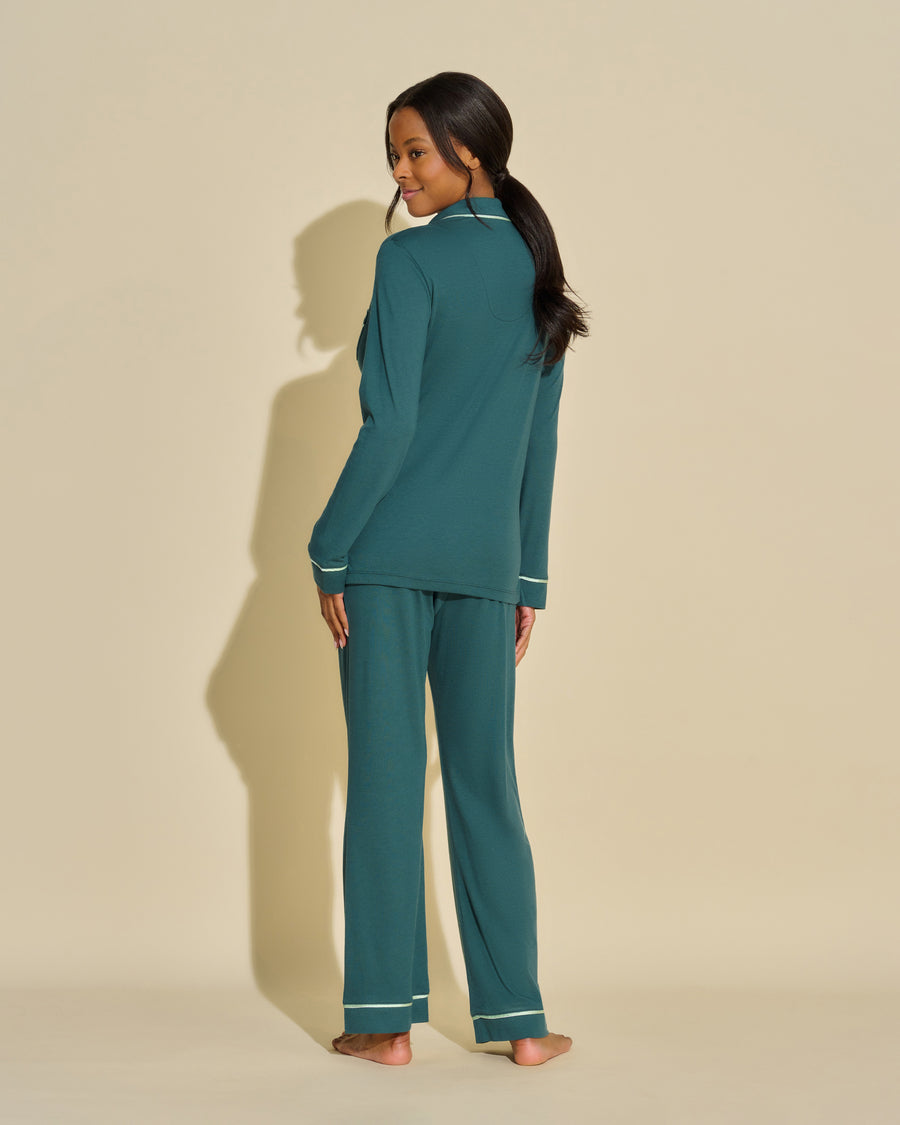 Cosabella Bella Long Sleeve Top & Pant Pajama Set