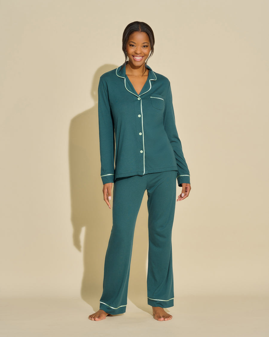 Cosabella Bella Long Sleeve Top & Pant Pajama Set