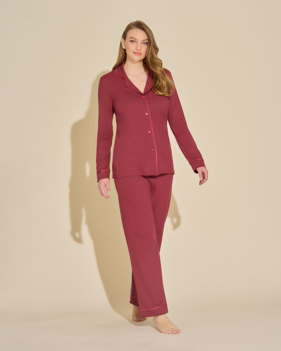 Cosabella Bella Long Sleeve Top & Pant Pajama Set