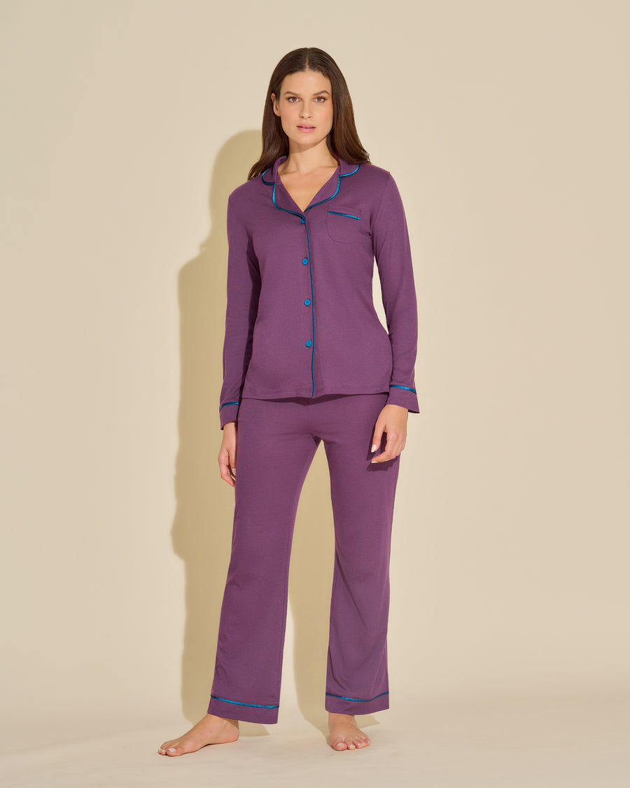 Cosabella Bella Long Sleeve Top & Pant Pajama Set