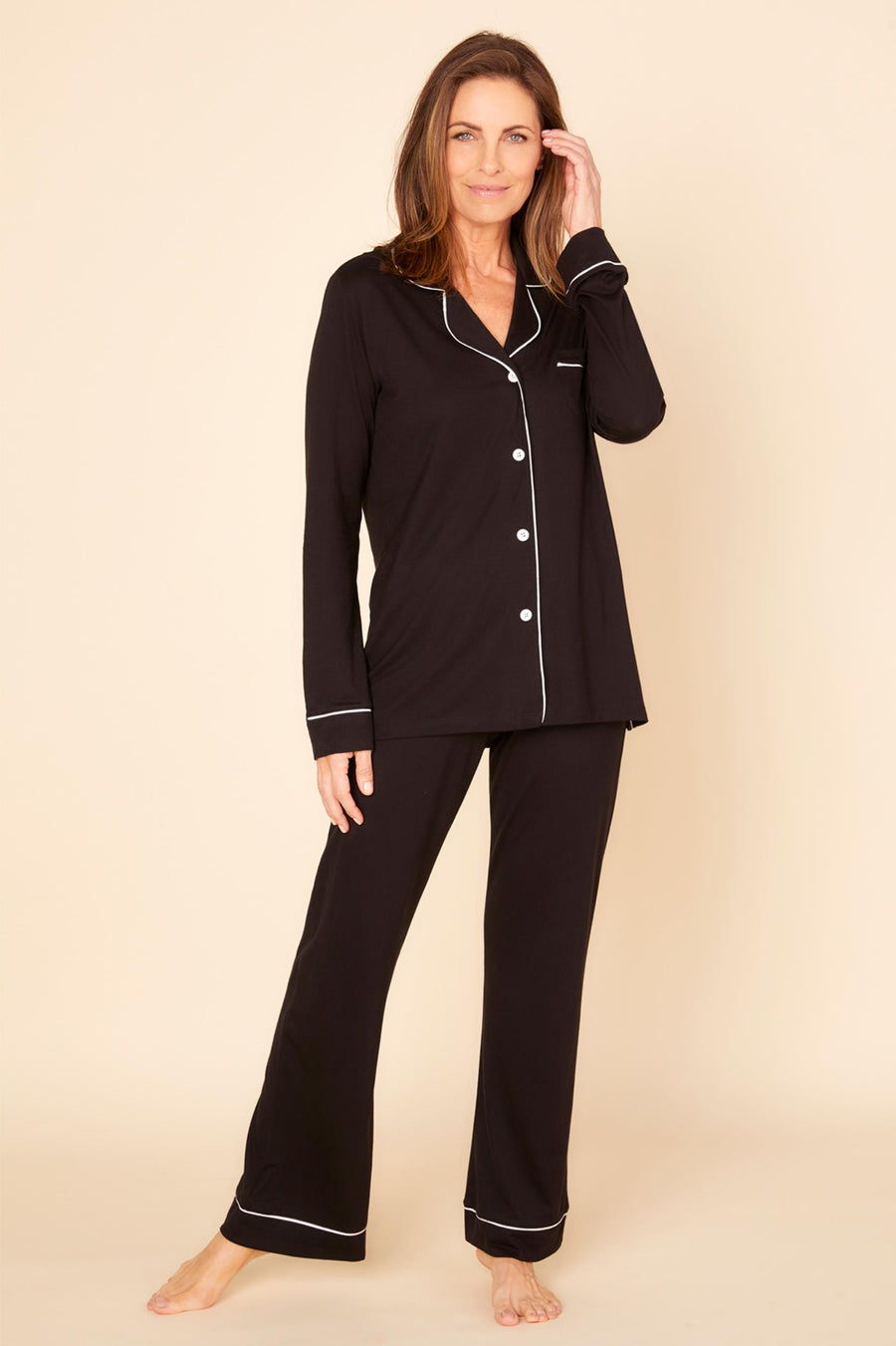 cosabella Bella Long sleeve top & pant pajama set