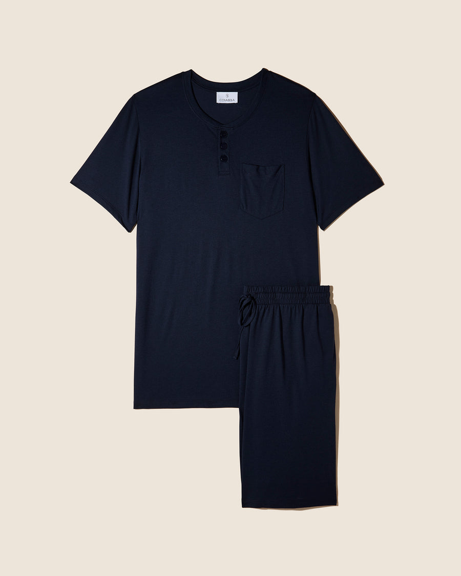 cosabella Bella Men's crewneck top & shorts pj set