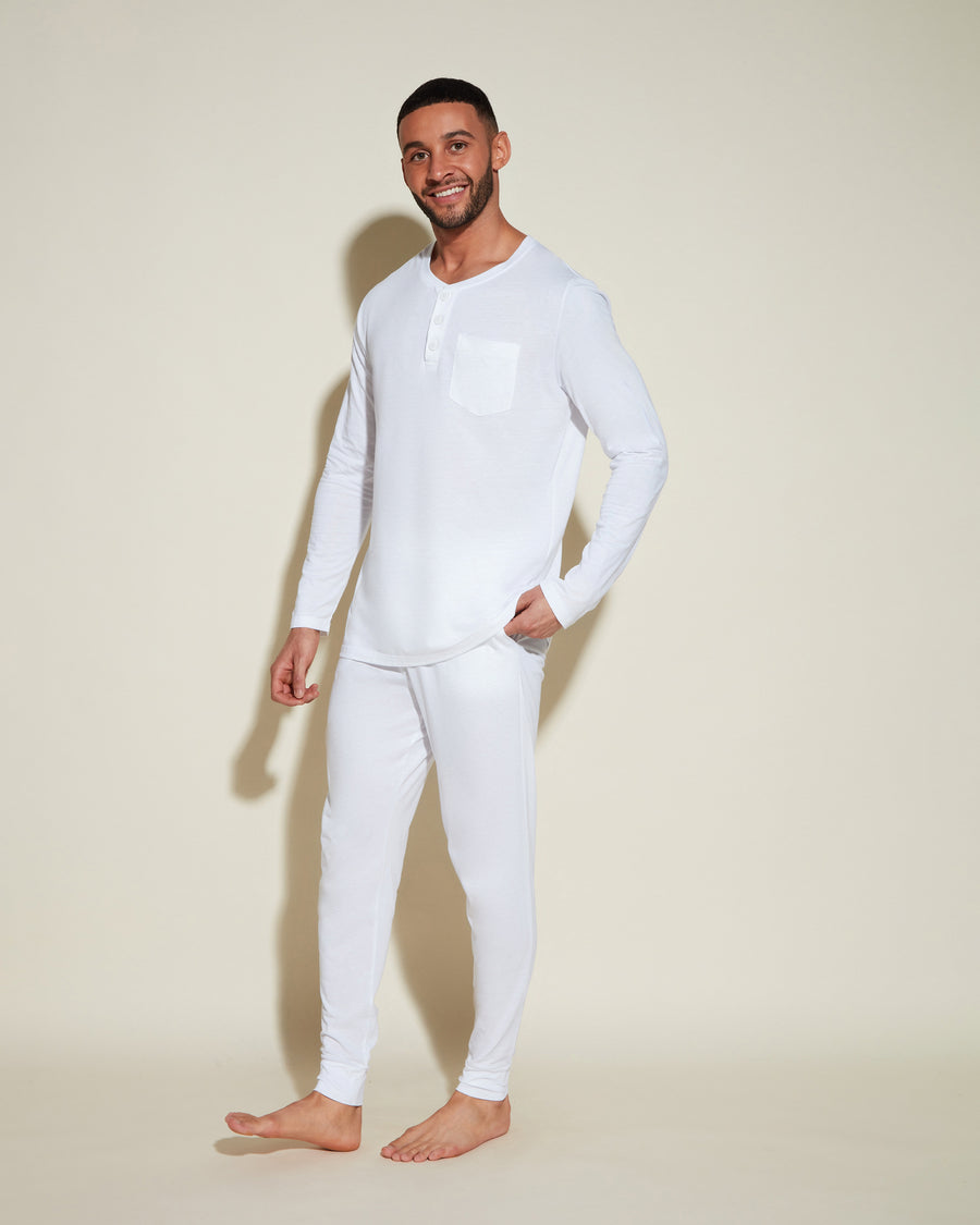 cosabella Bella Men's henley & jogger pajama set