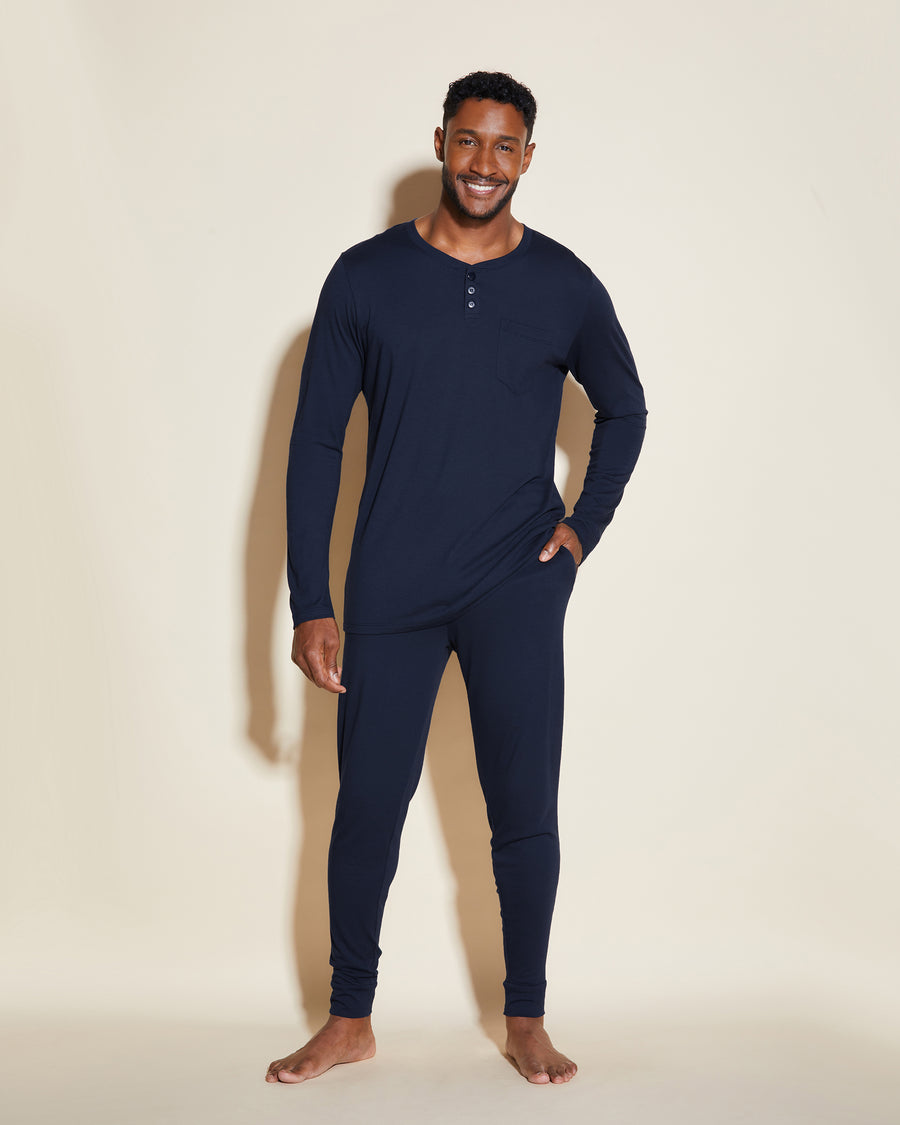 cosabella Bella Men's henley & jogger pajama set