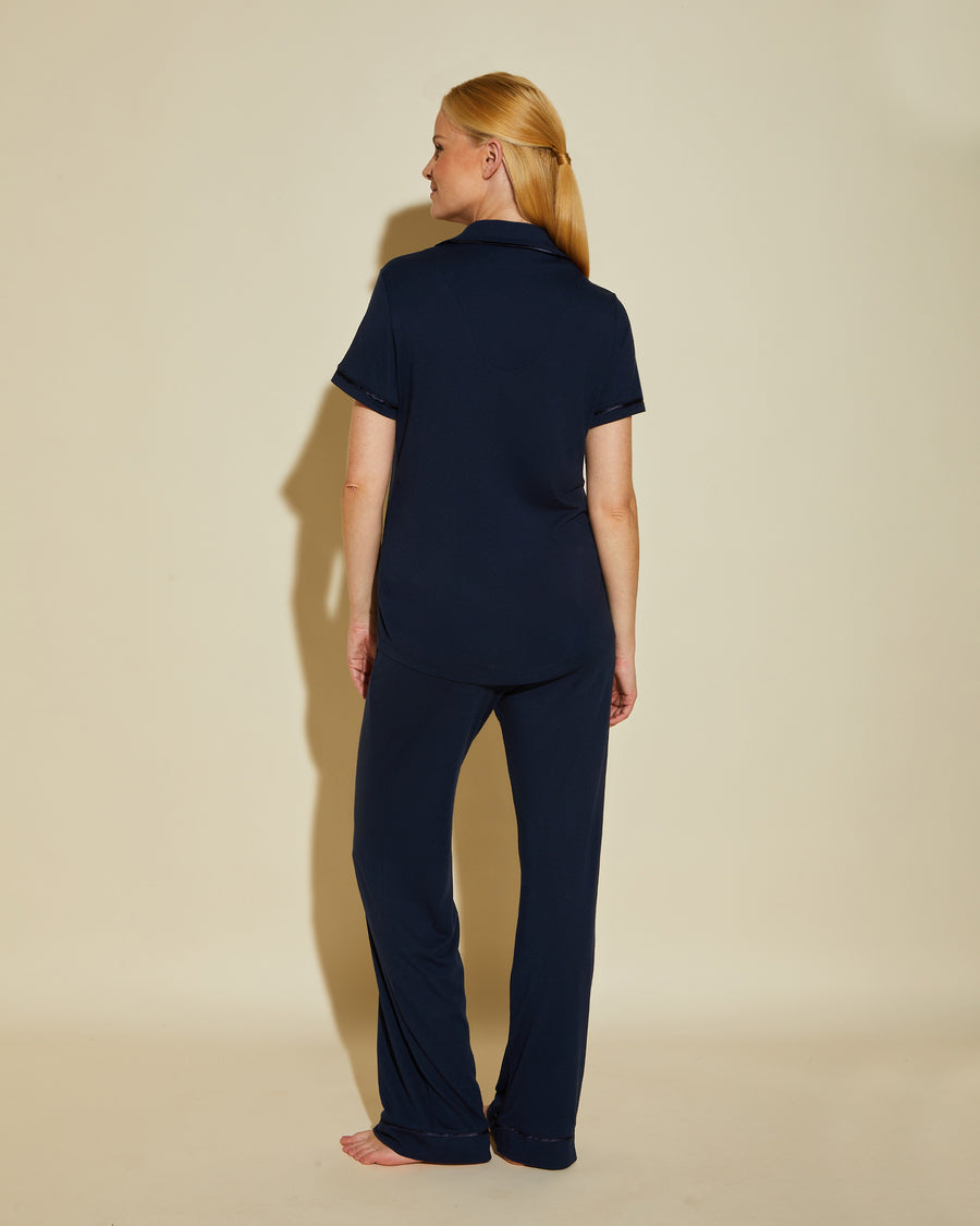 Cosabella Bella Short Sleeve Top & Pant Pajama Set