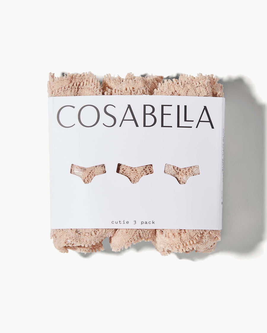 cosabella Never Say Never Cutie lr thong 3 pack