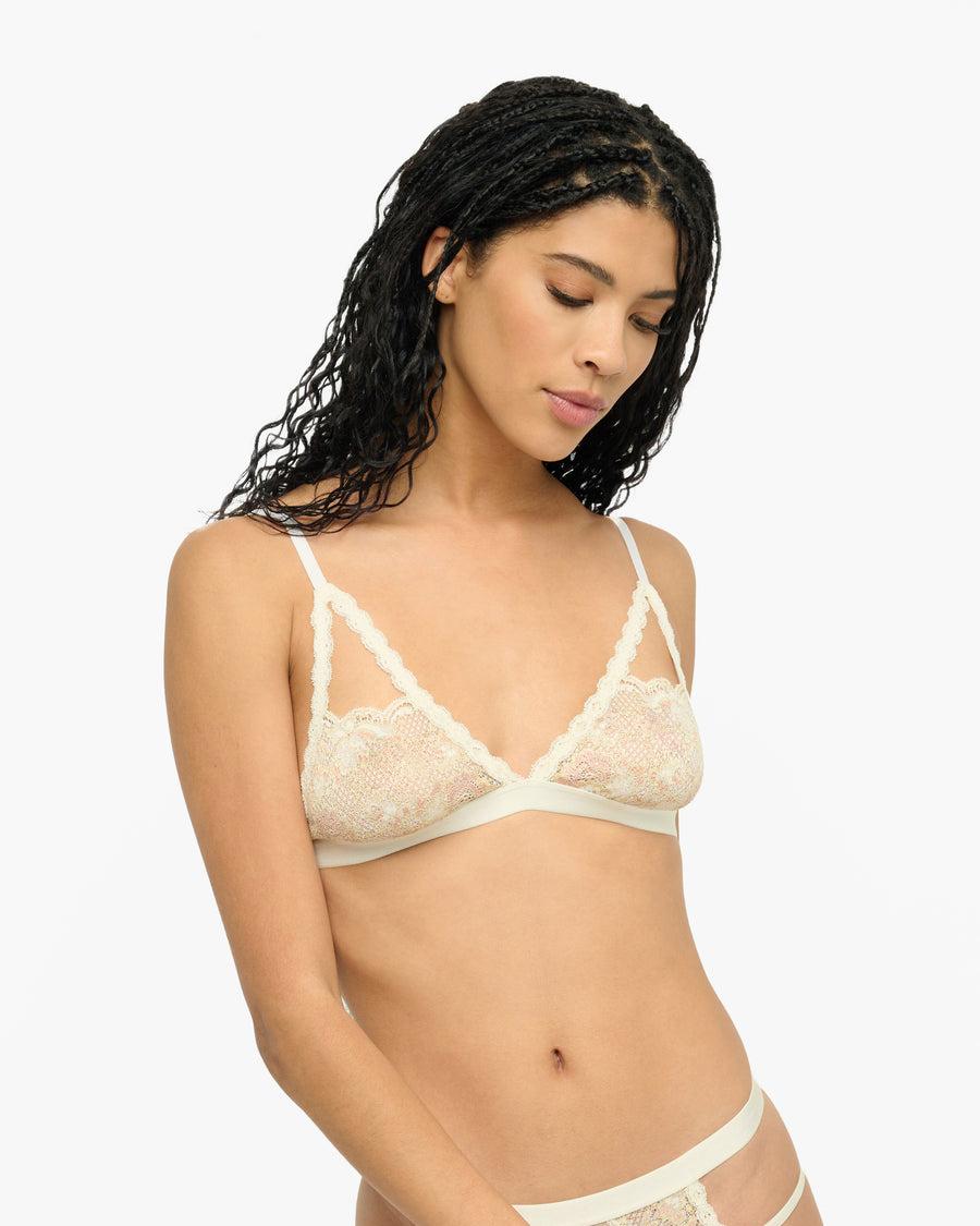 cosabella Never Say Never Peek-a-boo bra